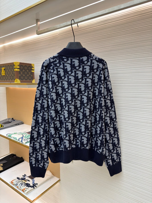 CD Logo Knit Cardigan
