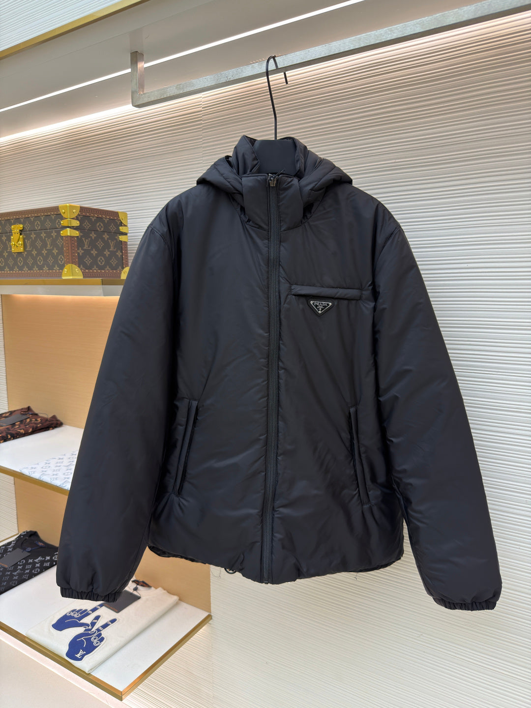 Triangle Logo Down Jacket