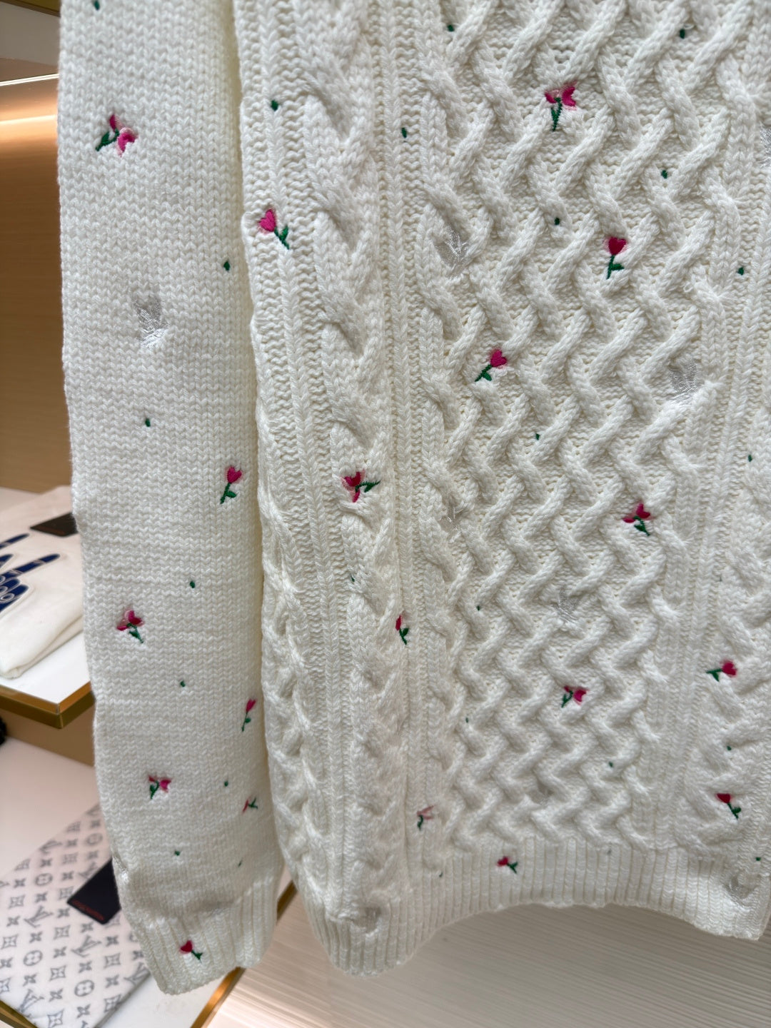 CD Logo Crewneck Sweater