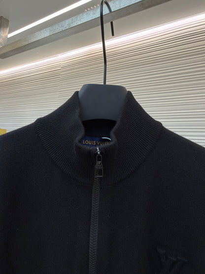 LV Logo Cashmere Crewneck Sweater