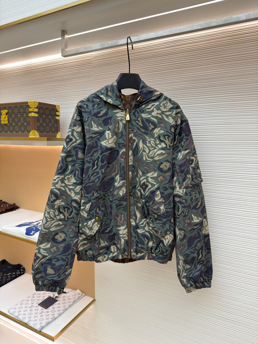 Graphic Hooded Jacket