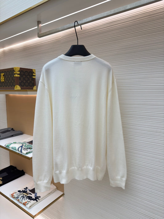 FF Motif Crewneck Sweater