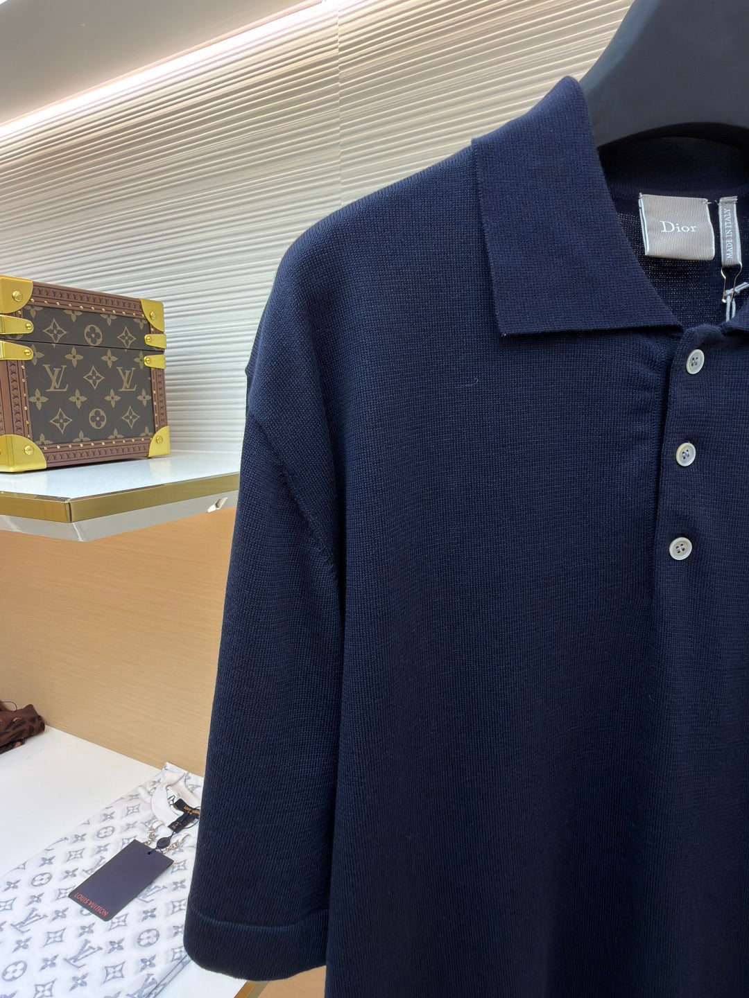 CD Logo Knit Polo