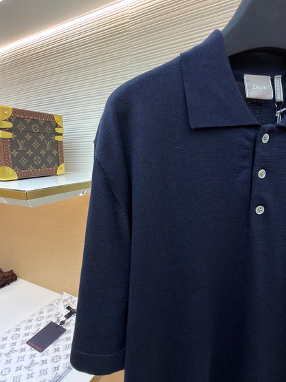 CD Logo Knit Polo