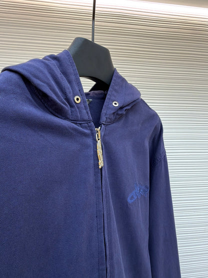 Embroidered Zip Jacket