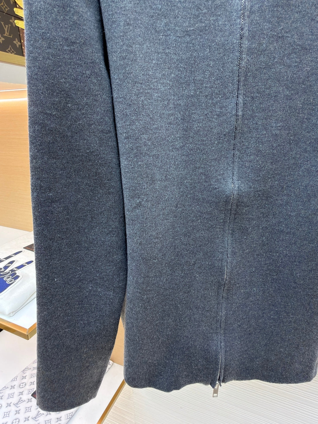 CD Logo Wool Knit Cardigan