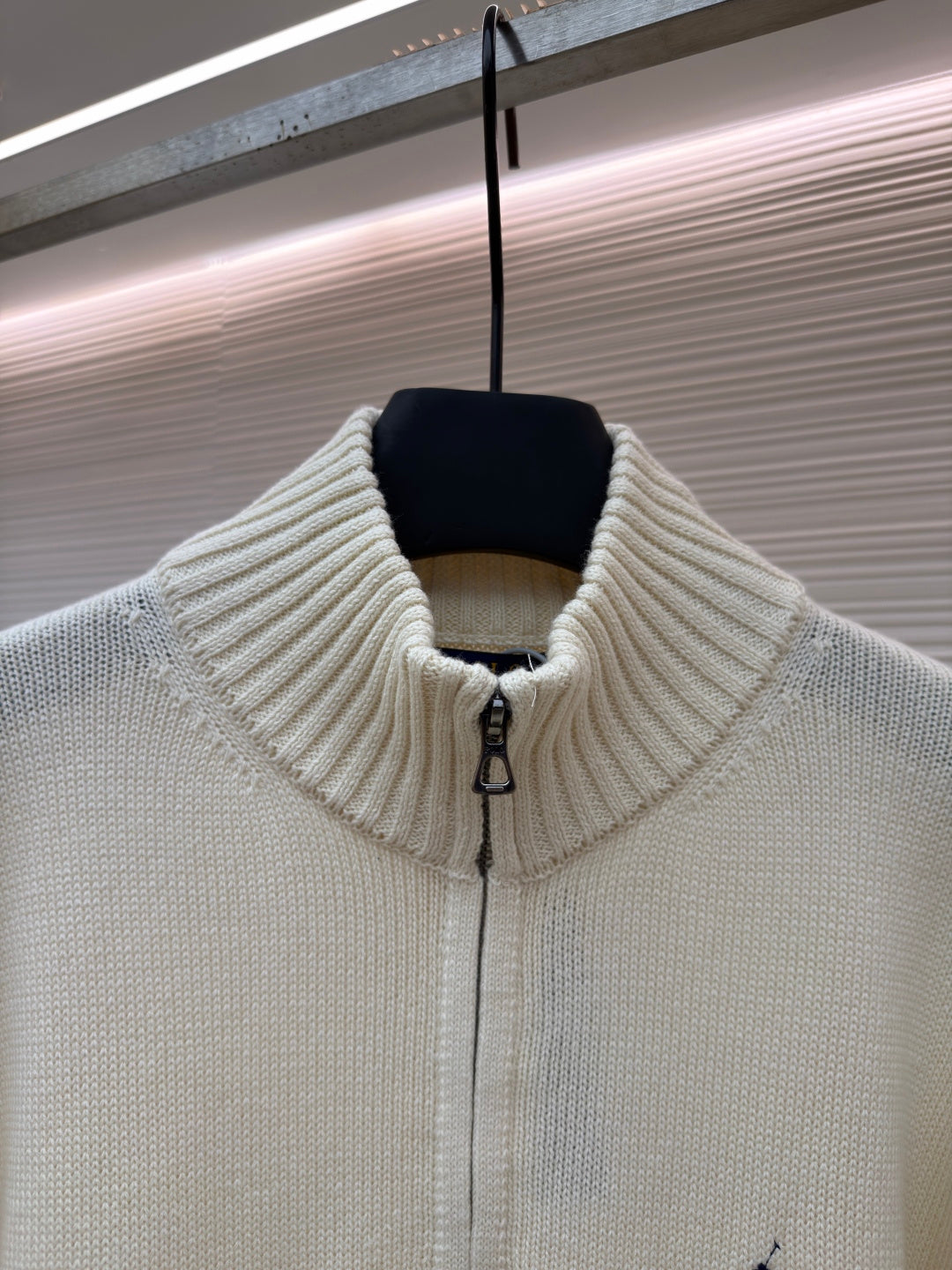 Embroidered Turtleneck Sweater