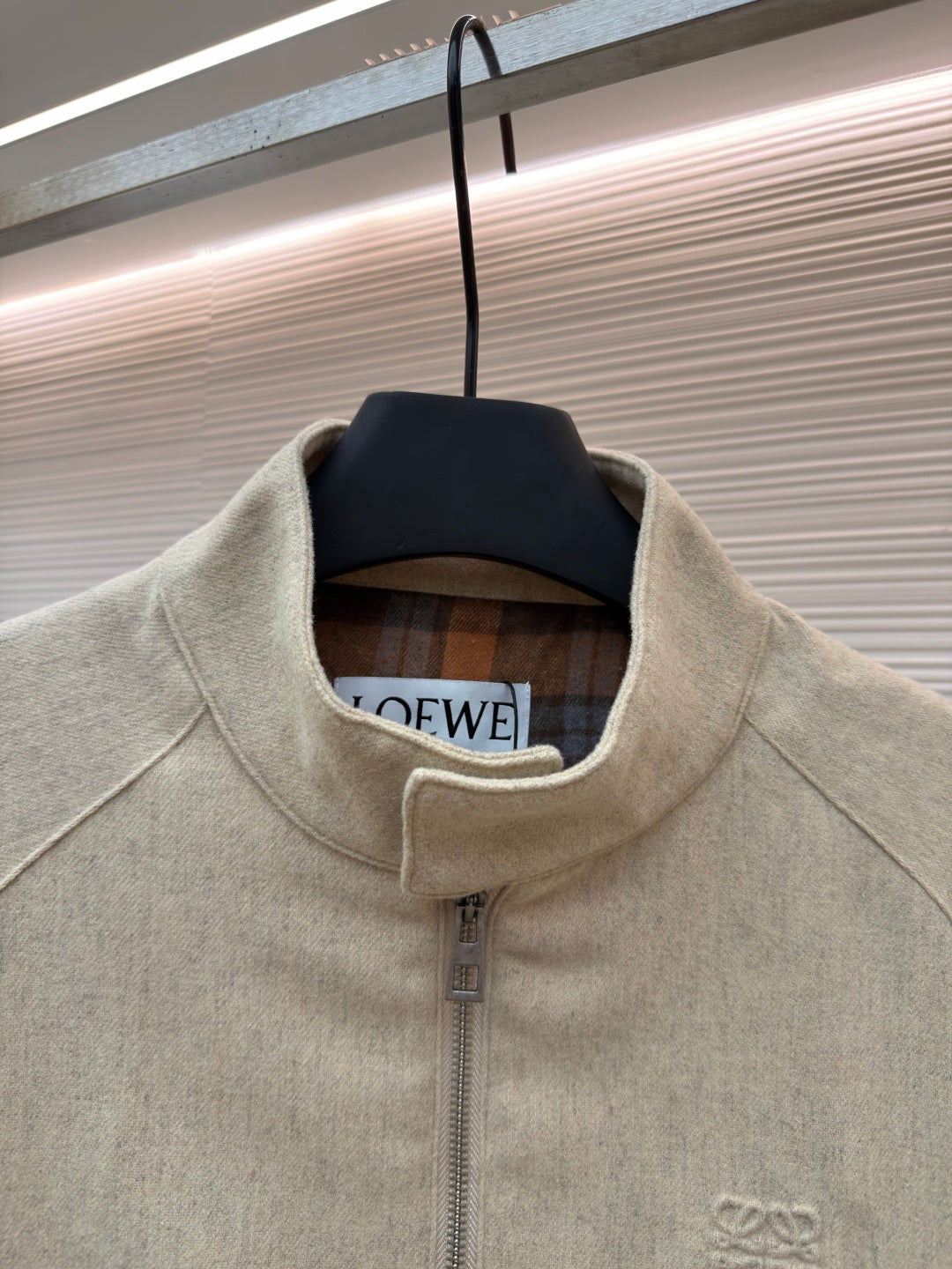 Anagram Wool Zip Jacket