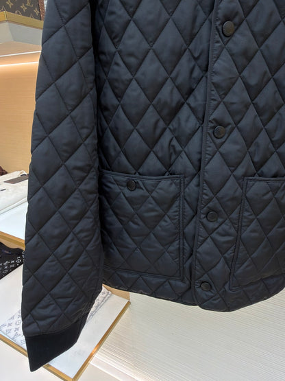 Vintage Check Down Jacket