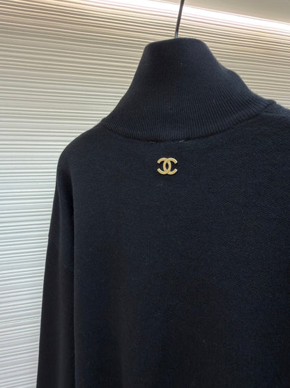 Logo Half-Zip Sweater