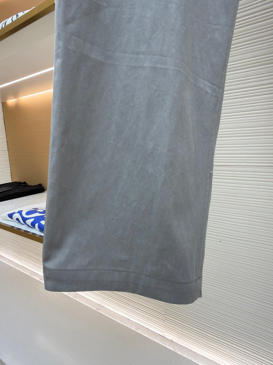 Gabardine Cargo Trousers