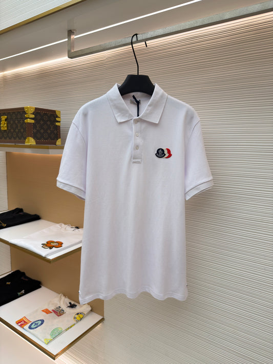 Logo Patch Polo Shirt
