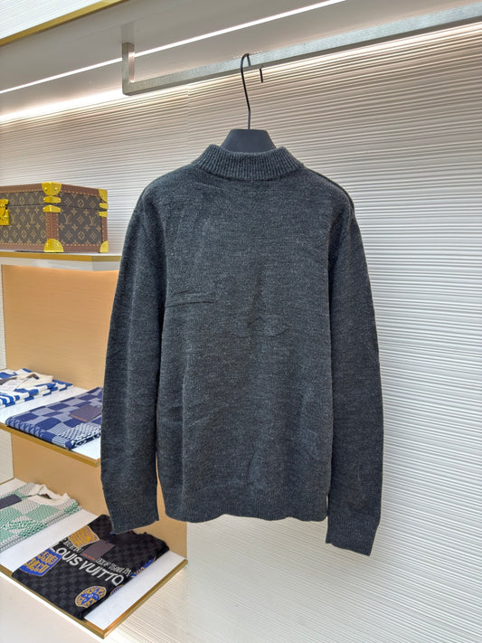Wool Zip Cardigan