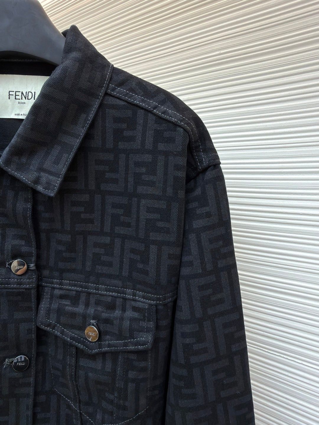 Graphic Denim Jacket