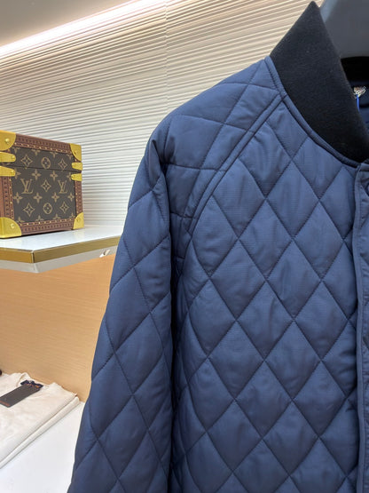 Vintage Check Down Jacket