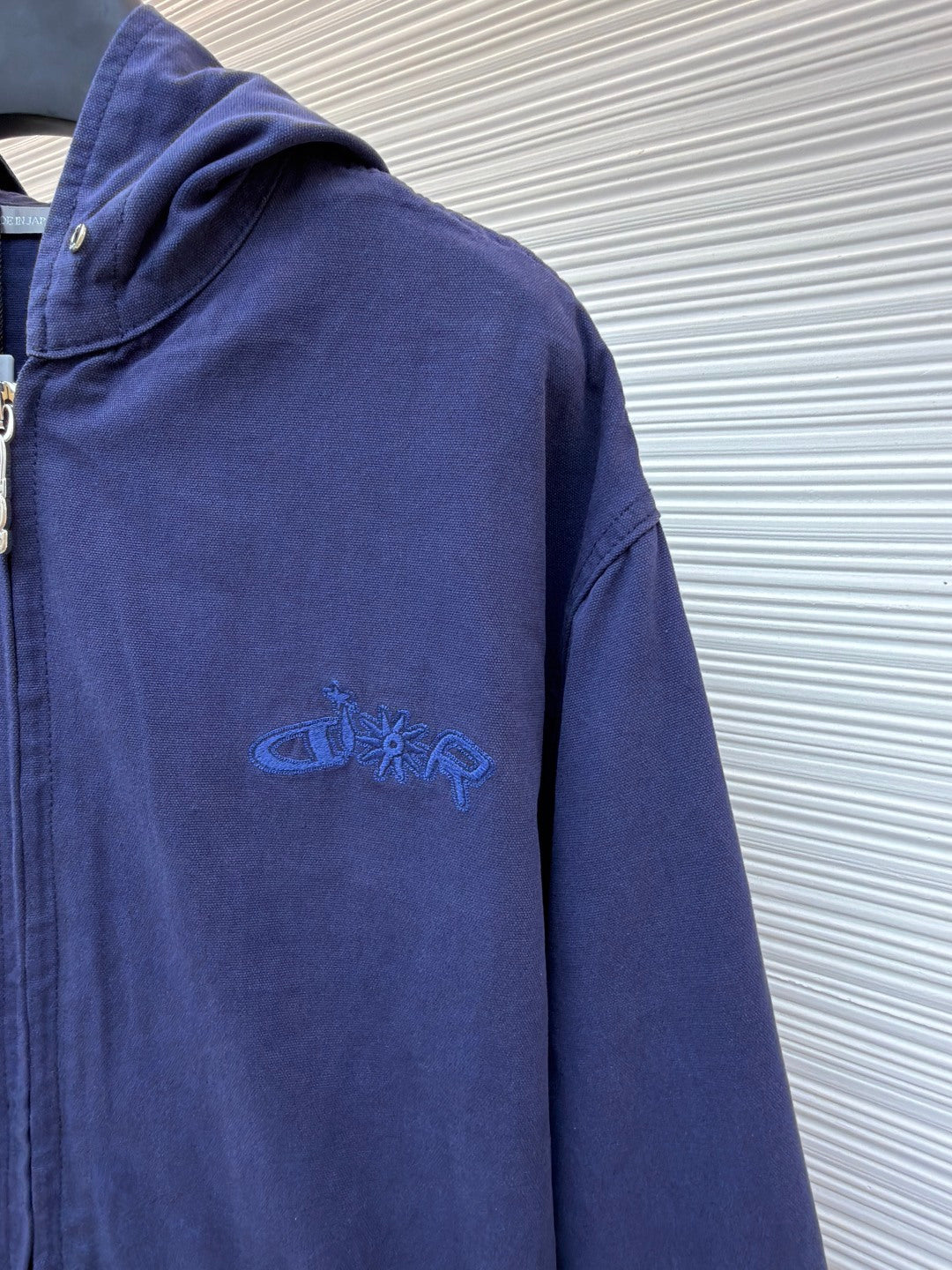Embroidered Zip Jacket