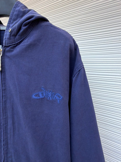 Embroidered Zip Jacket
