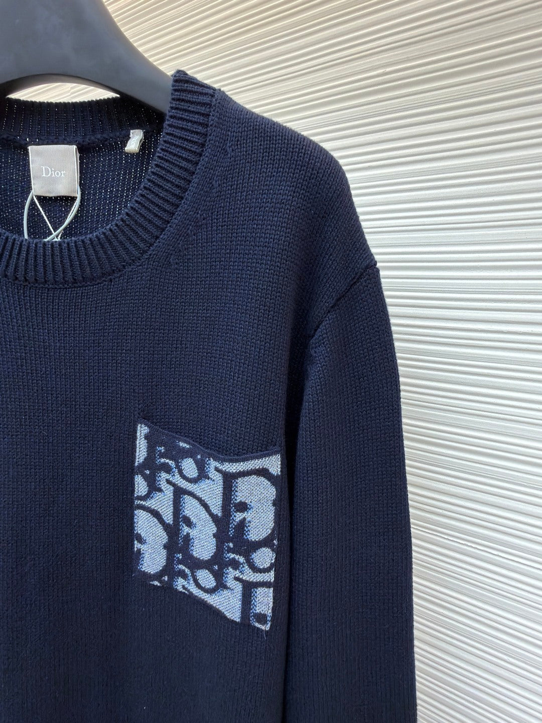 Oblique Crewneck Sweater