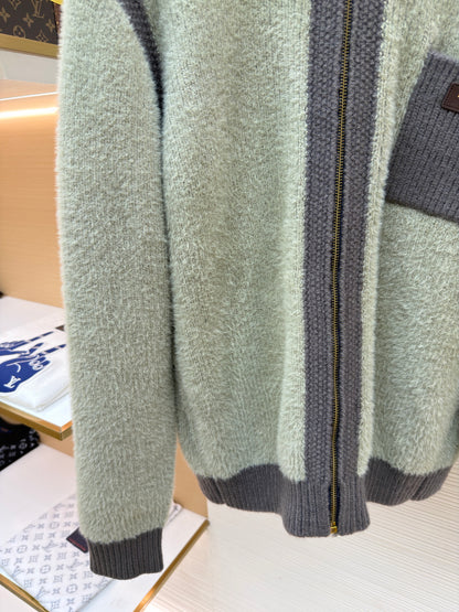 LV Logo Zip Jacket