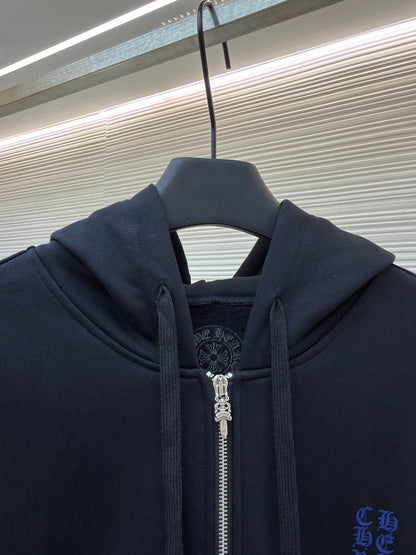 Gothic Logo Zip Jacket