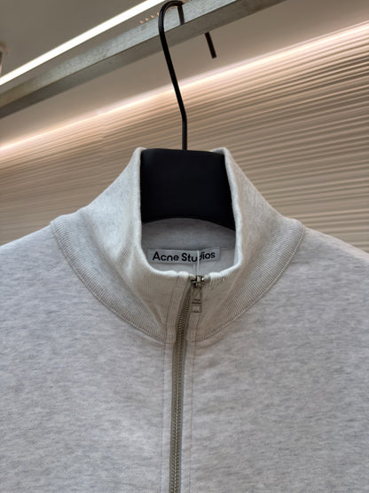 Embroidered Zip Jacket