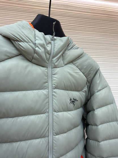 Embroidered Down Jacket