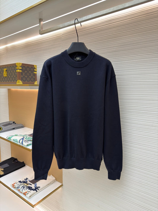 FF Motif Crewneck Sweater