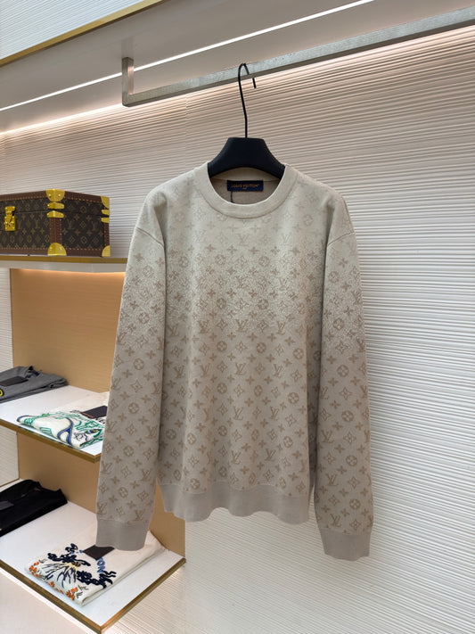 LV Logo Crewneck Sweater