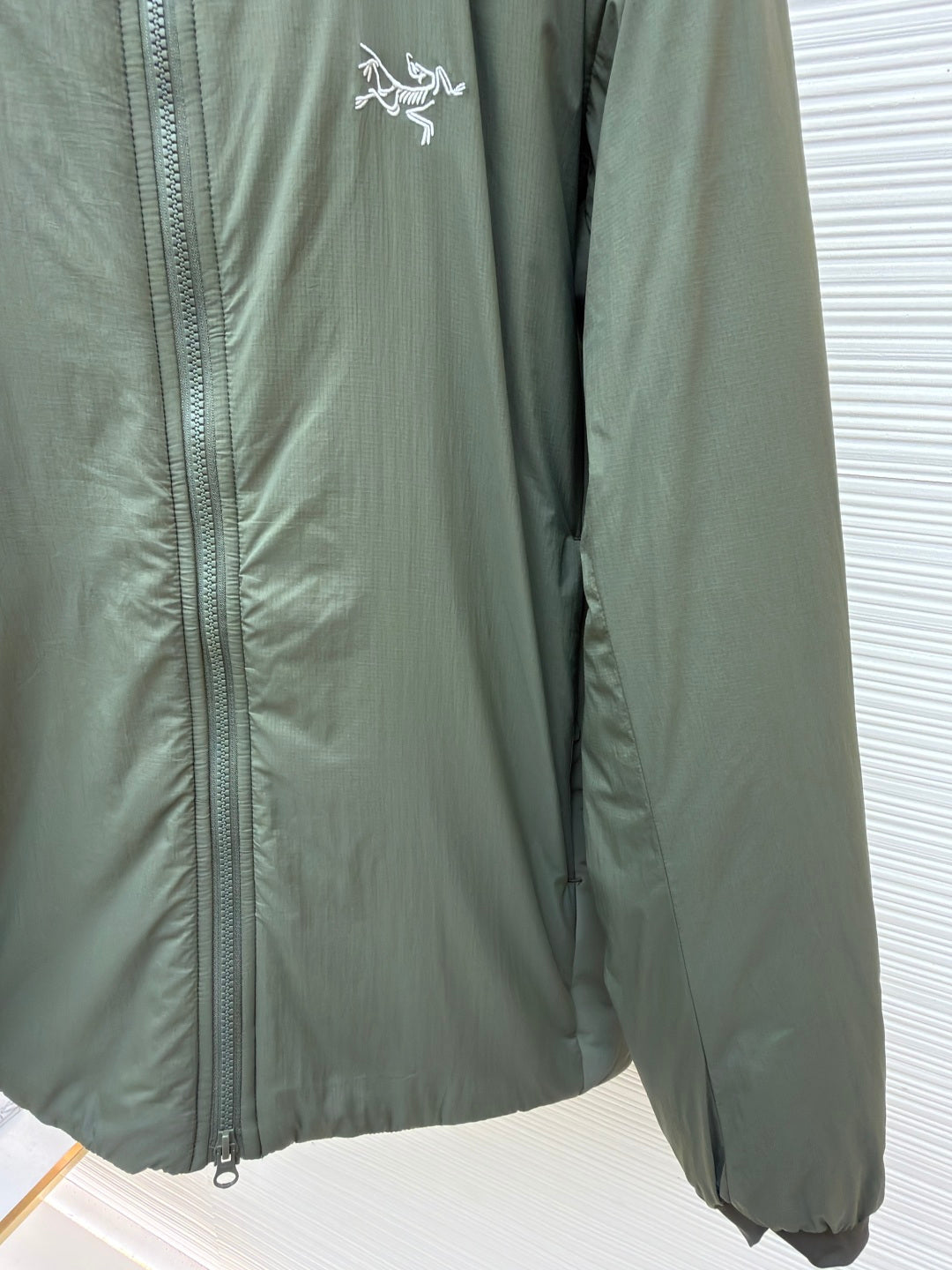 Embroidered Down Jacket