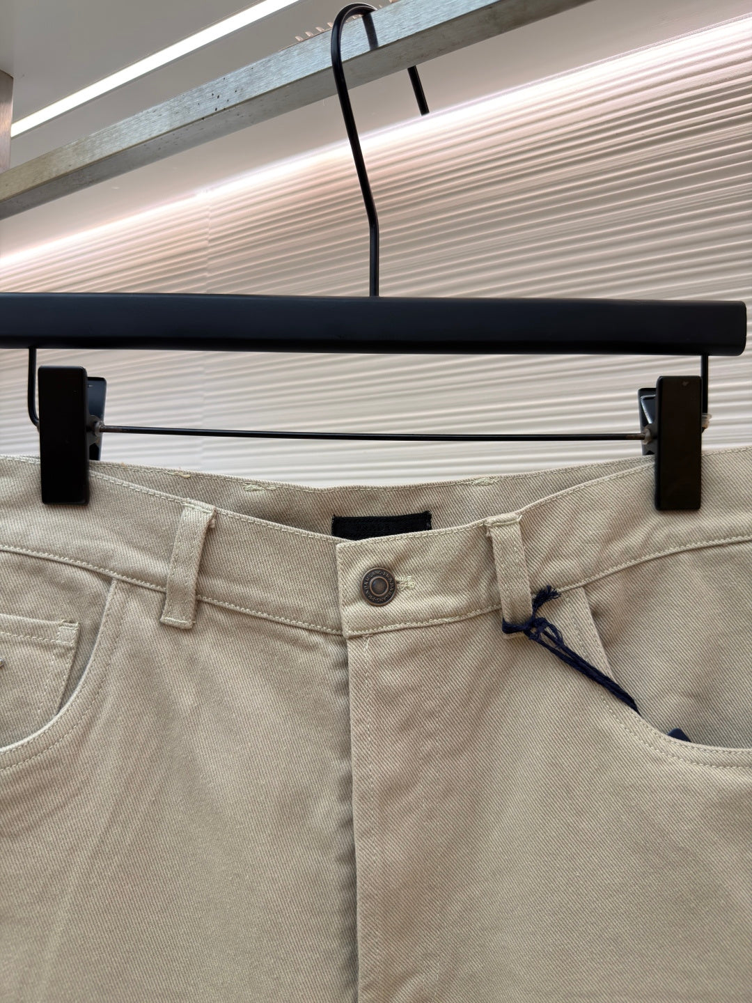 Logo Denim Shorts