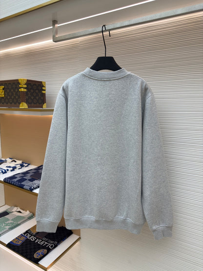 Embroidered Crewneck Sweatshirt