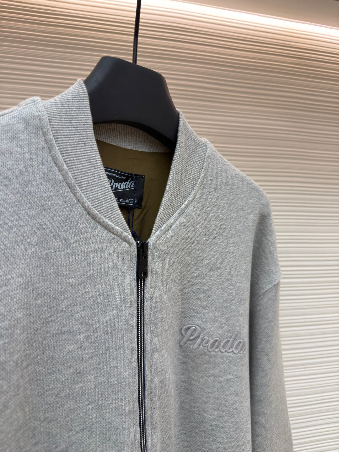 Embroidered Zip Jacket