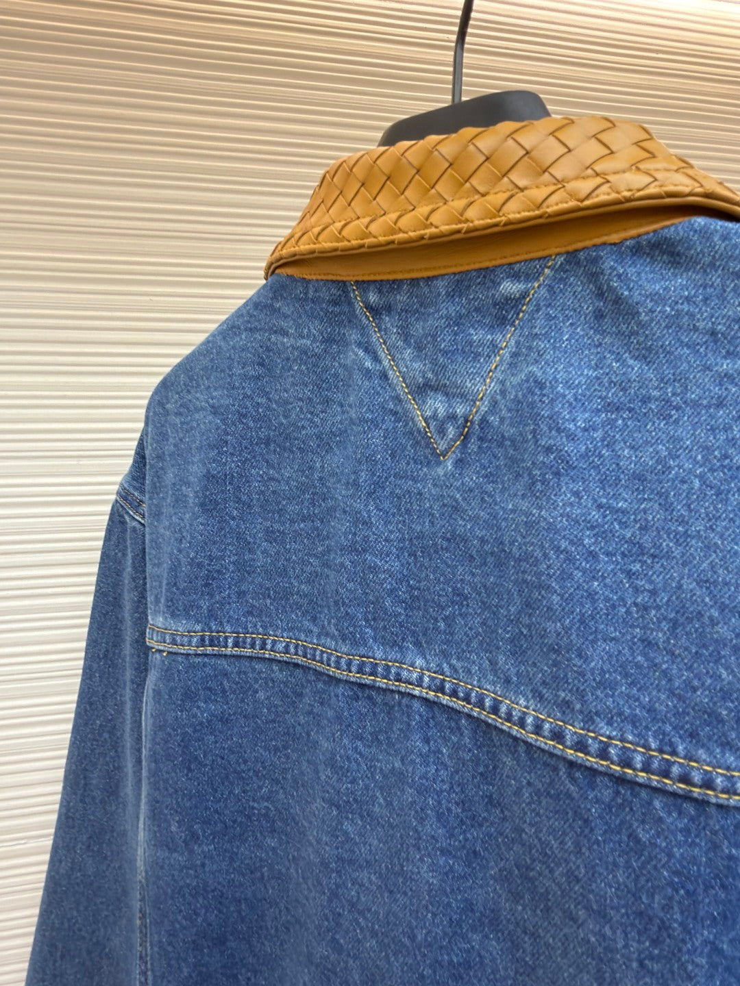 Intrecciato Denim Jacket