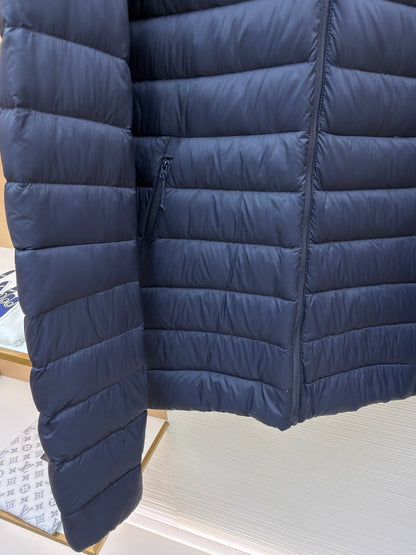 Embroidered Down Jacket