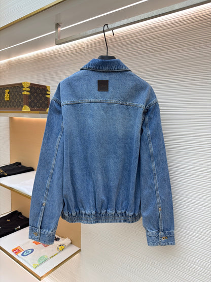 Embroidered Denim Jacket