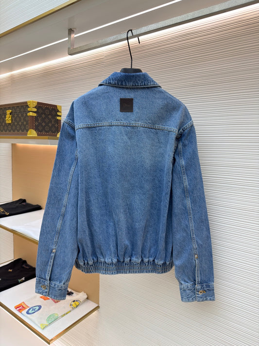 Embroidered Denim Jacket