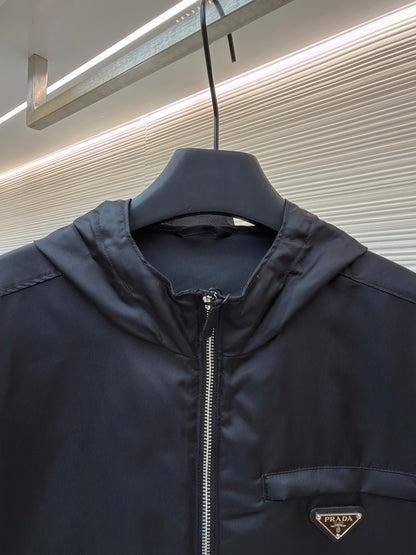Re-Nylon Hooded Jacket