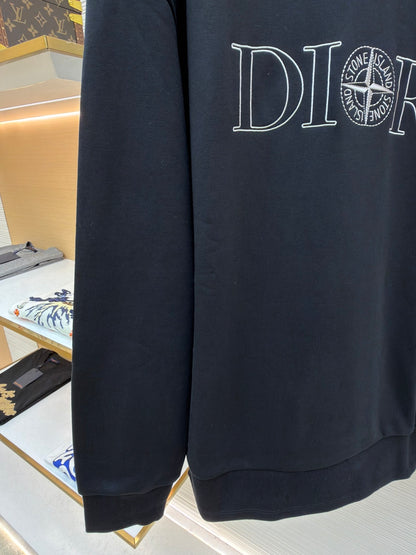 Embroidered Crewneck Sweatshirt