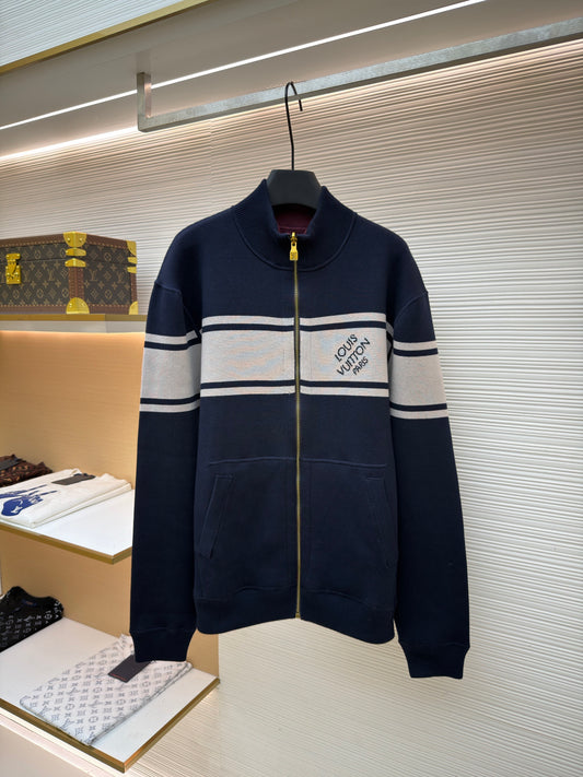 LV Logo Zip Jacket