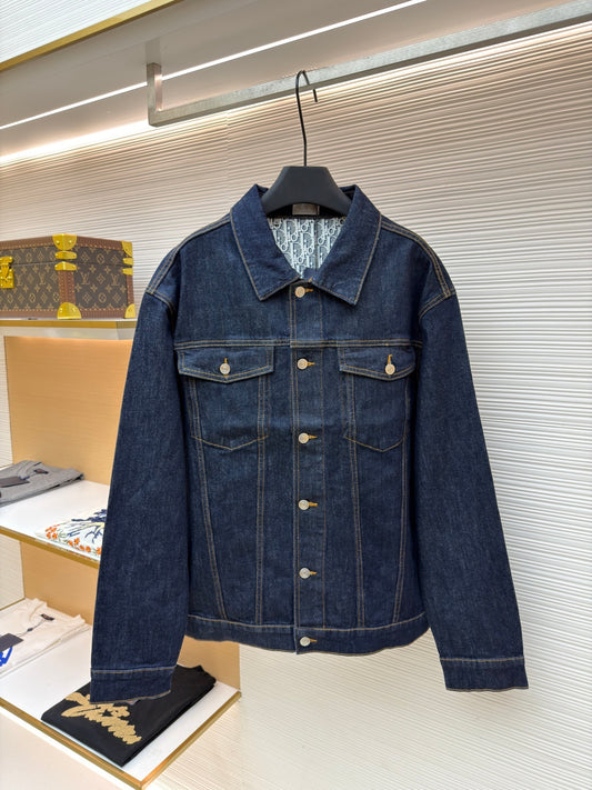 Oblique Denim Jacket