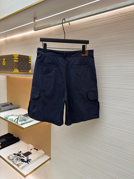 Embroidered Cargo Shorts