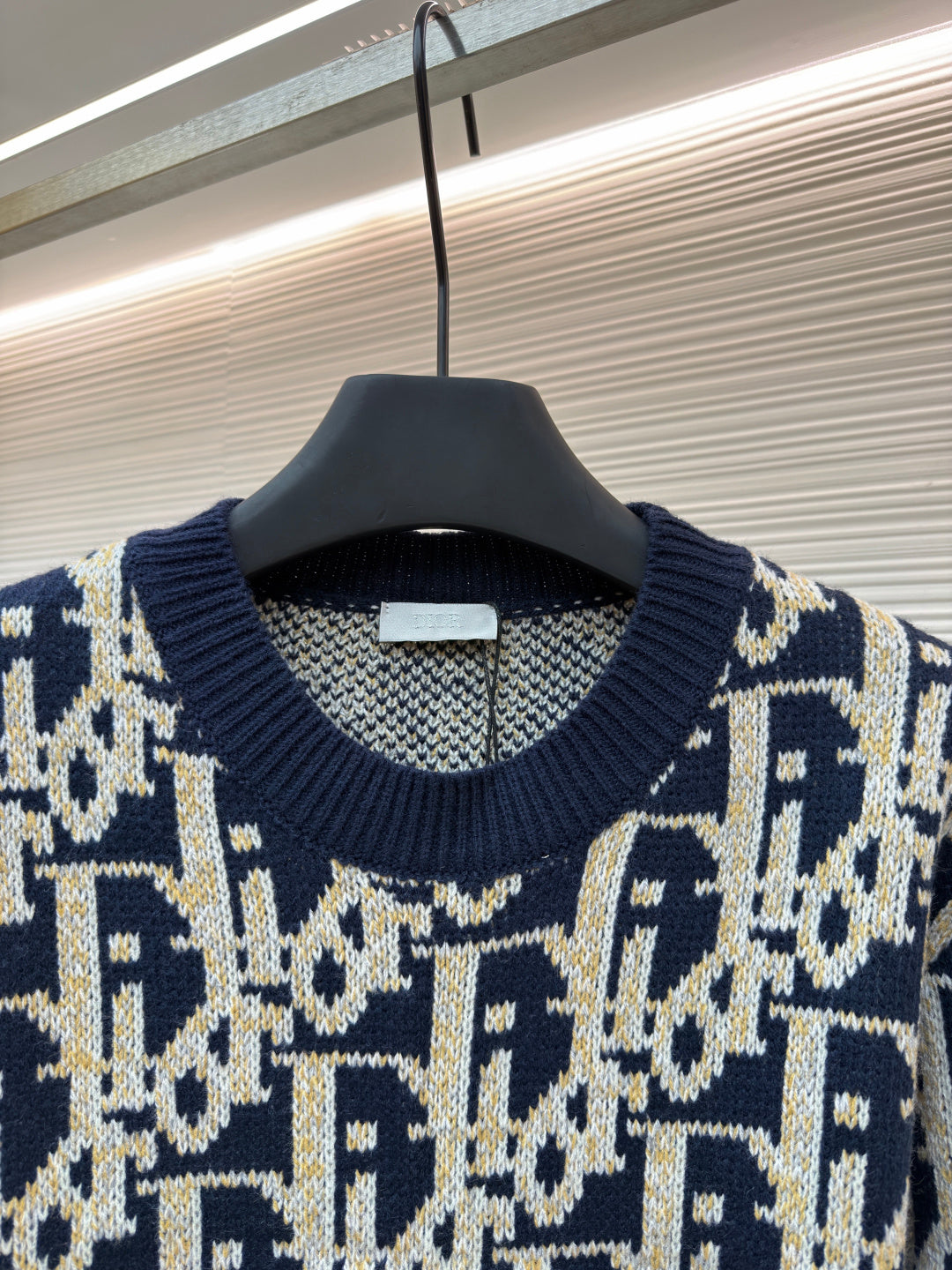 Oblique Crewneck Sweater