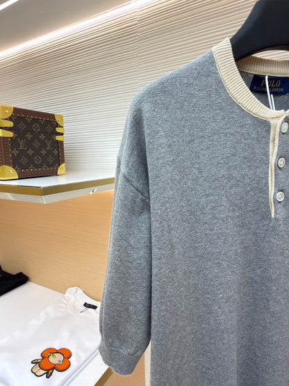 Embroidered Crewneck Sweater