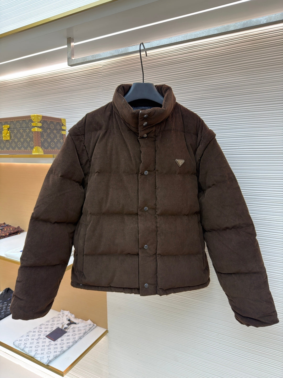 Triangle Logo Down Jacket