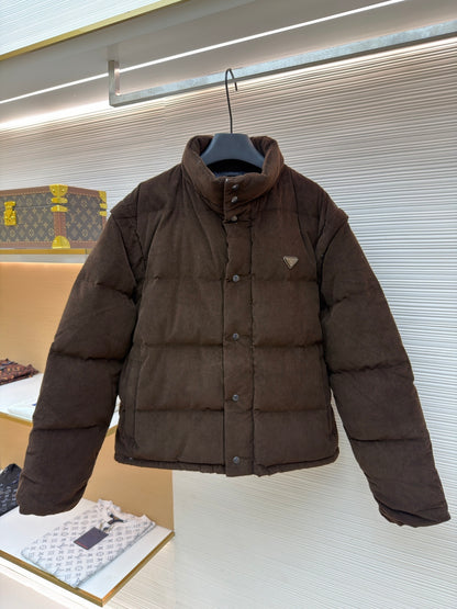 Triangle Logo Down Jacket