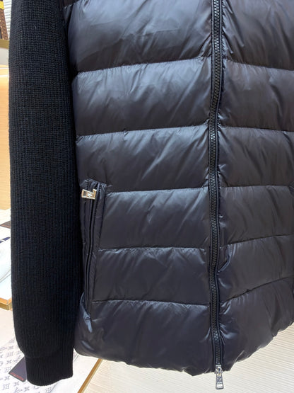 Embroidered Down Jacket