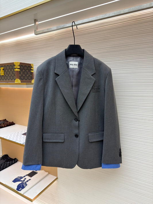 Wool Tailored Blazer