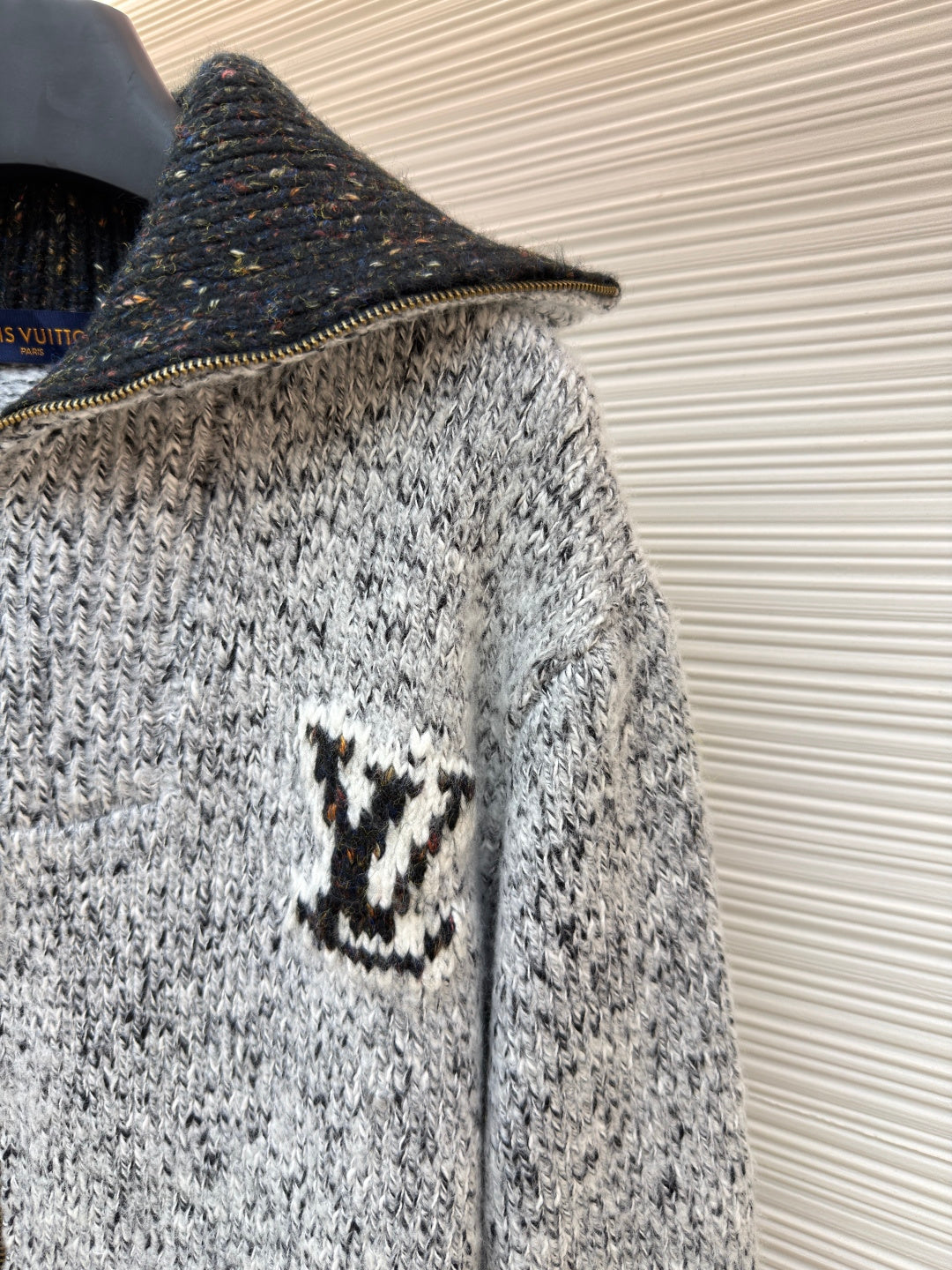 Embroidered Turtleneck Sweater