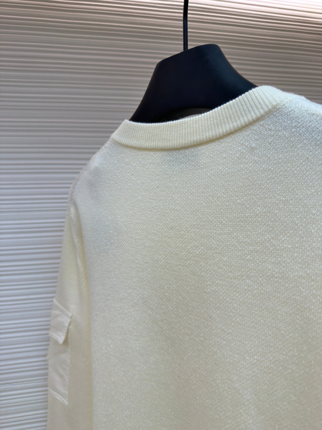 Logo Patch Crewneck Sweater