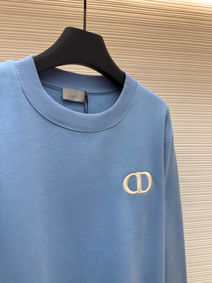 Embroidered Crewneck Sweatshirt